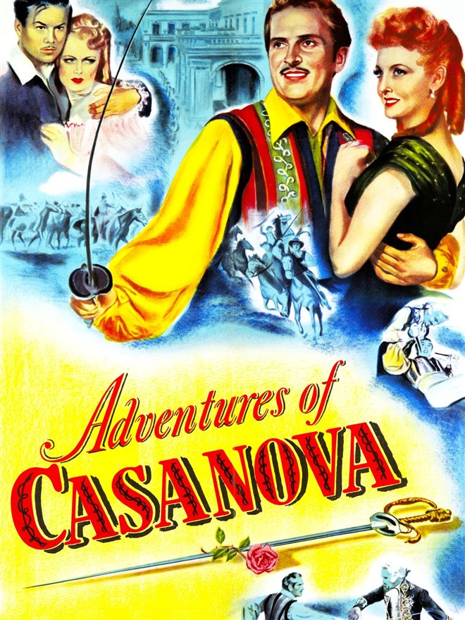 Adventures of Casanova Large Poster