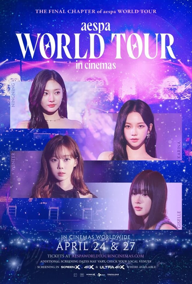 aespa: WORLD TOUR in cinemas Large Poster