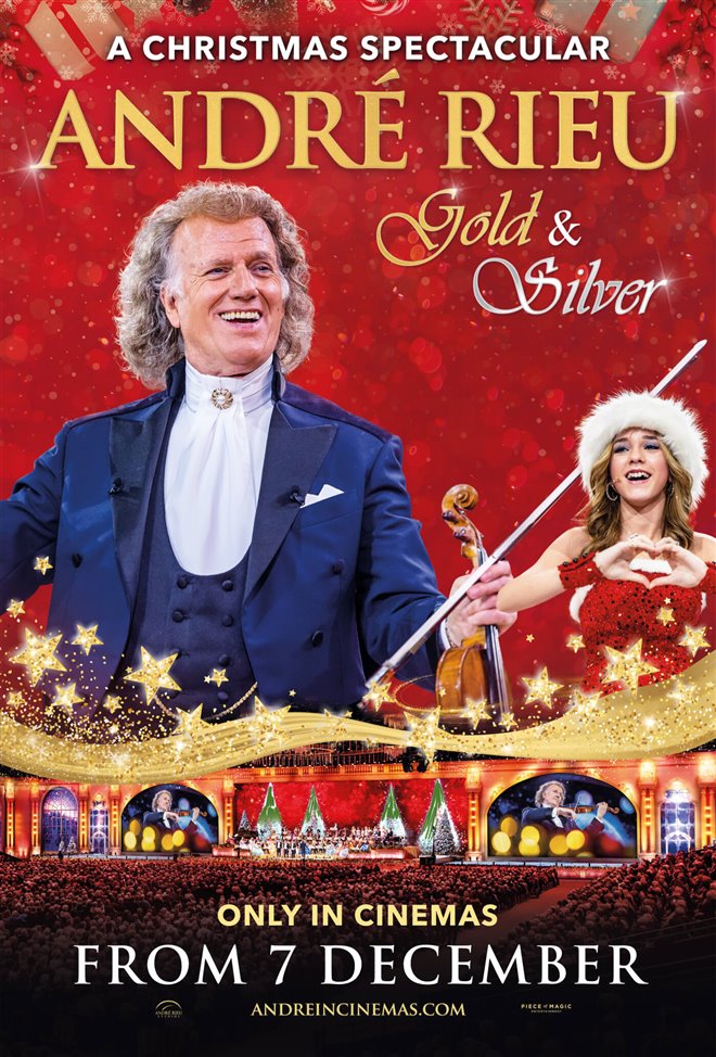 Andre Rieu's 2024 Christmas Concert: Gold & Silver Large Poster