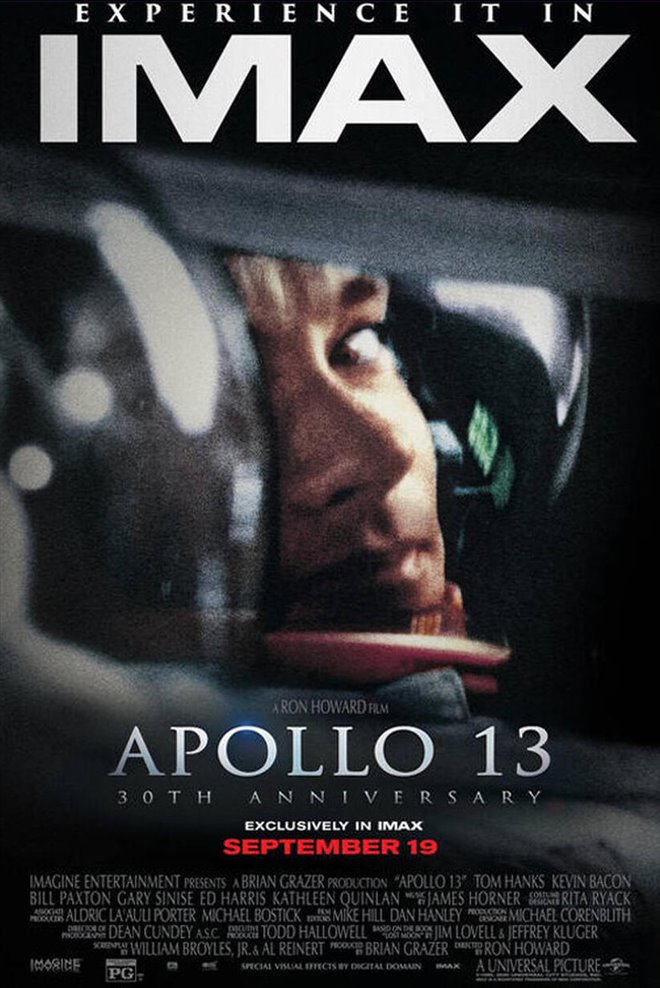 Apollo 13: 30th Anniversary: The IMAX Experience Large Poster
