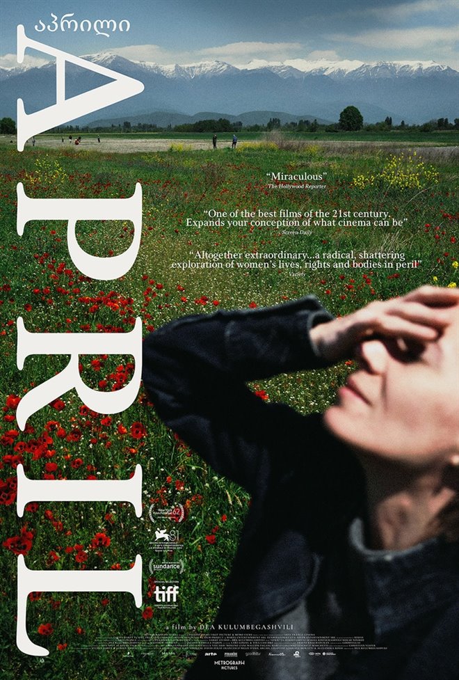 April Large Poster