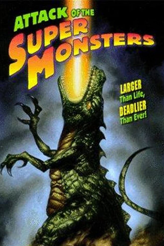 Attack of the Super Monsters Large Poster