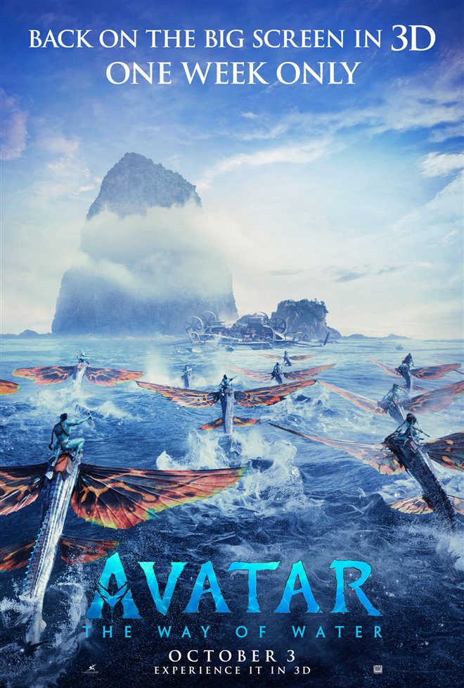 Avatar: The Way of Water 3D Large Poster