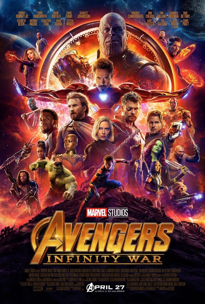 Avengers: Infinity War Large Poster