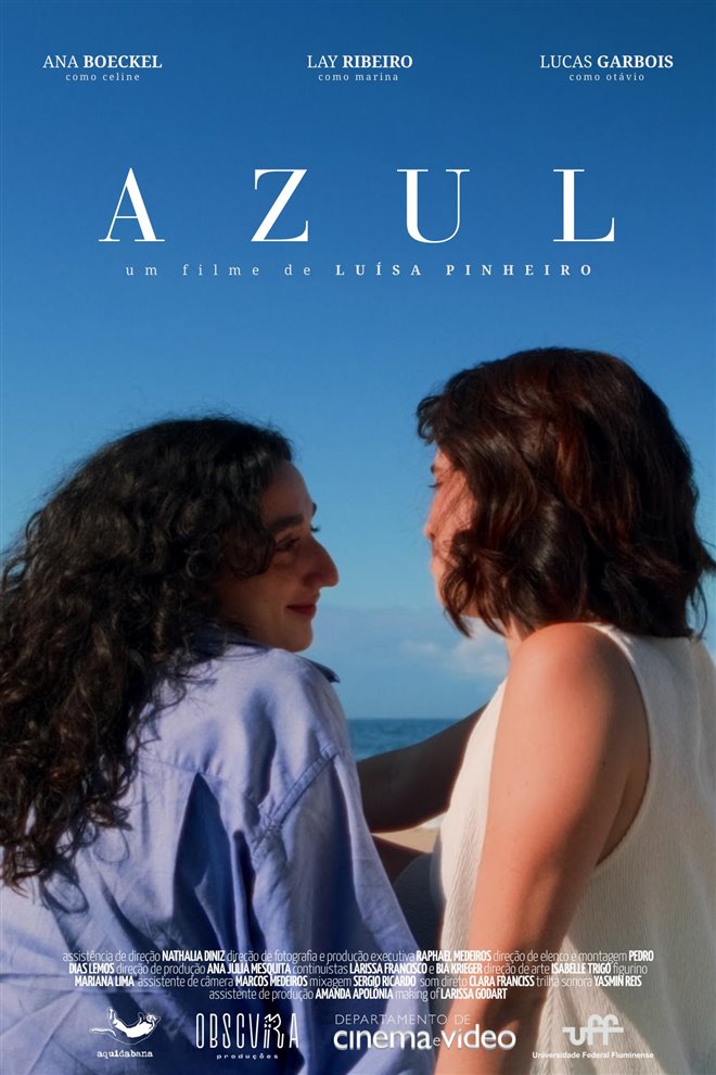 Azul Large Poster