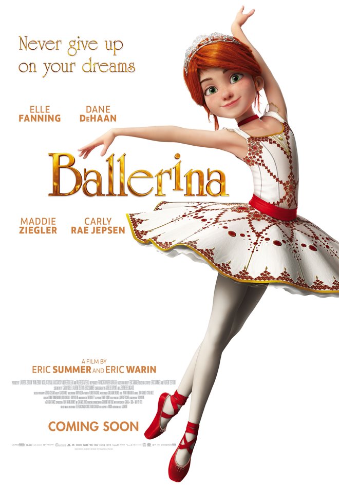 cirkulation tilstødende uddøde Ballerina (Leap!) movie large poster.