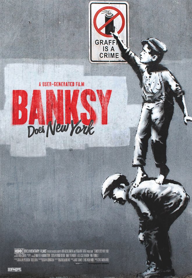 Banksy Does New York Large Poster