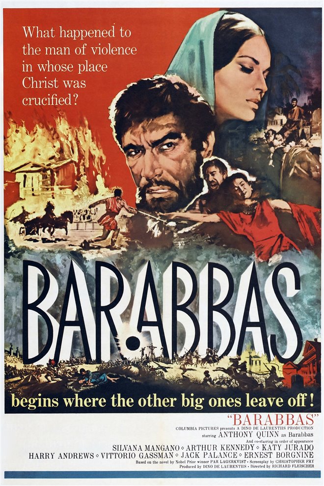 Barabbas (1962) Large Poster