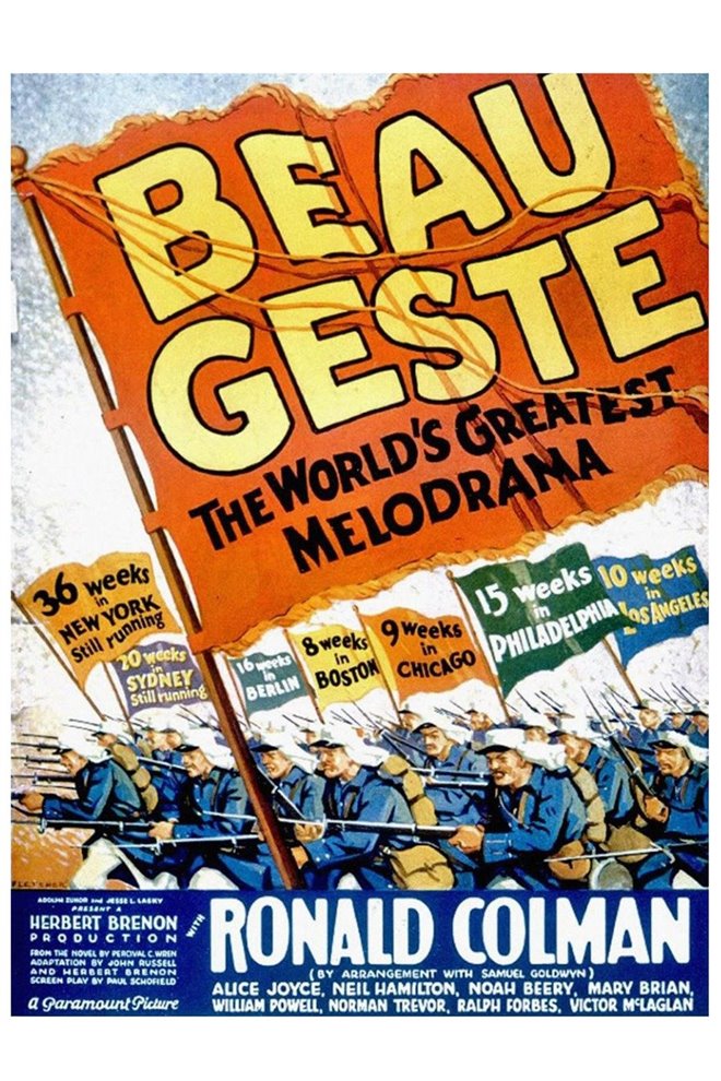 Beau Geste (1926) Large Poster