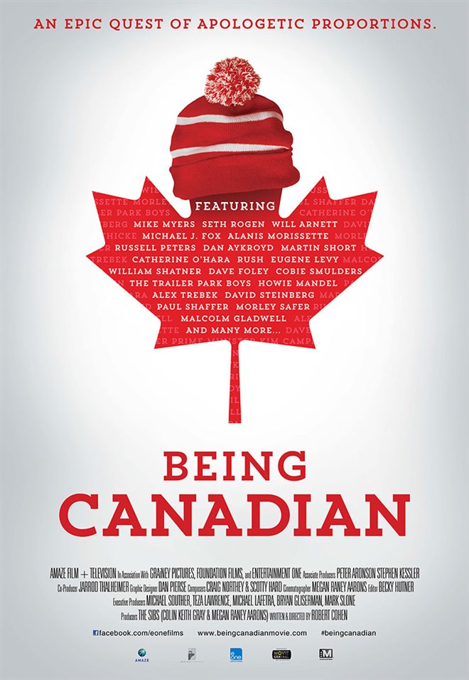 Being Canadian Large Poster