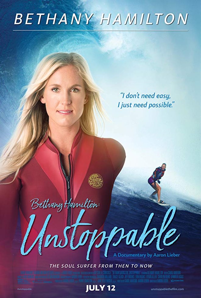 Bethany Hamilton: Unstoppable Large Poster