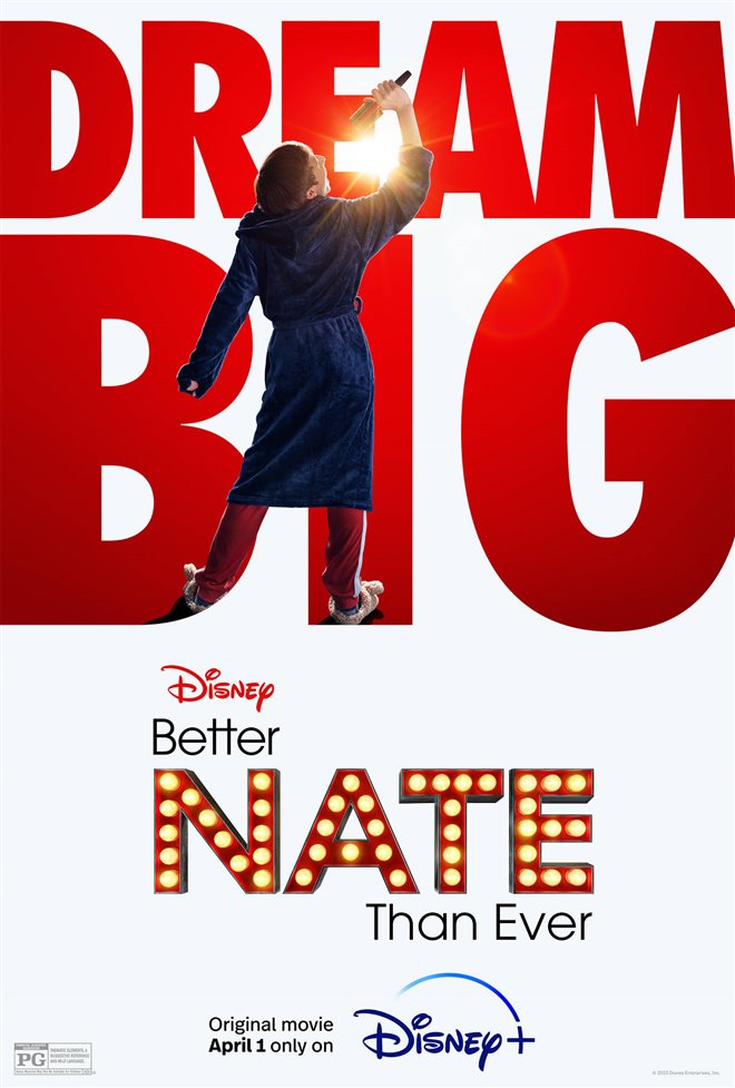 Better Nate Than Ever (Disney+) Large Poster