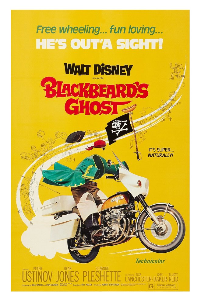 Blackbeard's Ghost Large Poster