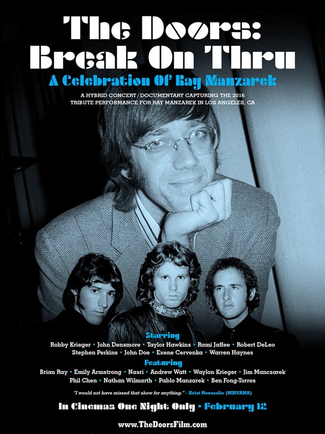 Break on Thru: A Celebration of Ray Manzarek and The Doors Large Poster