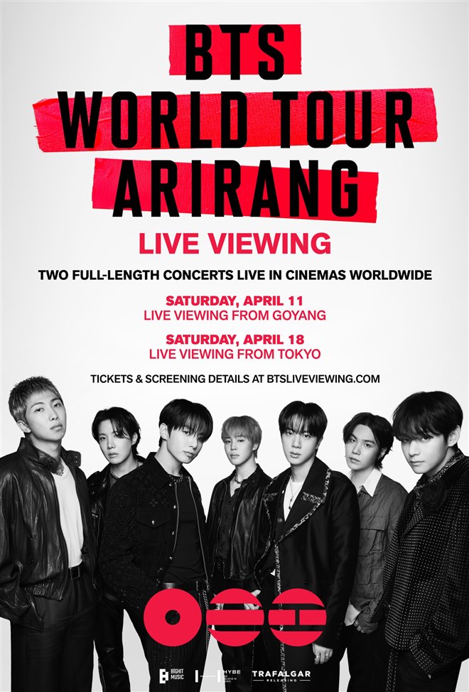 BTS WORLD TOUR 'ARIRANG' LIVE VIEWING Large Poster