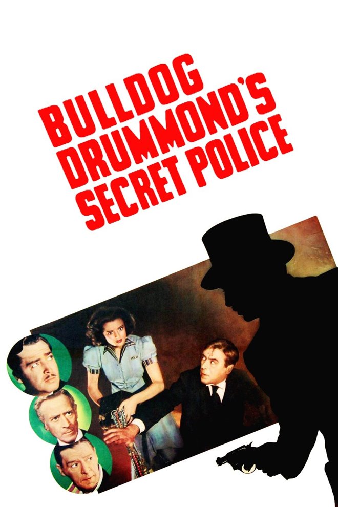 Bulldog Drummond's Secret Police Large Poster