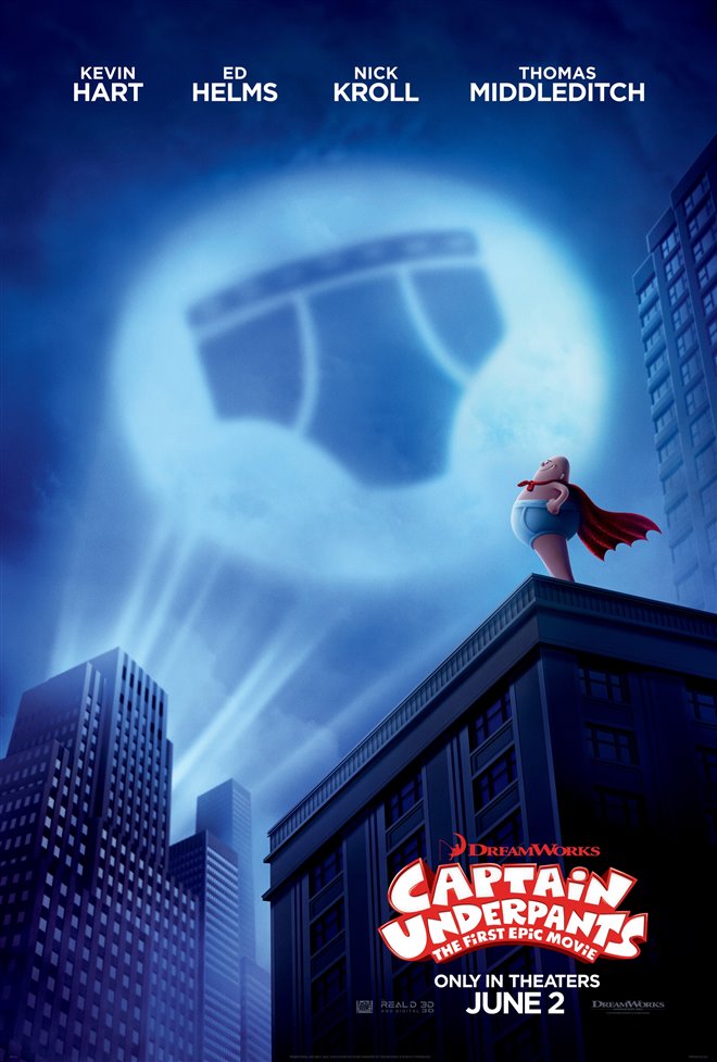 Captain Underpants: The First Epic Movie Large Poster