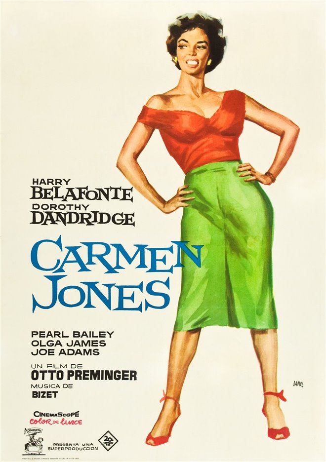 Carmen Jones Large Poster