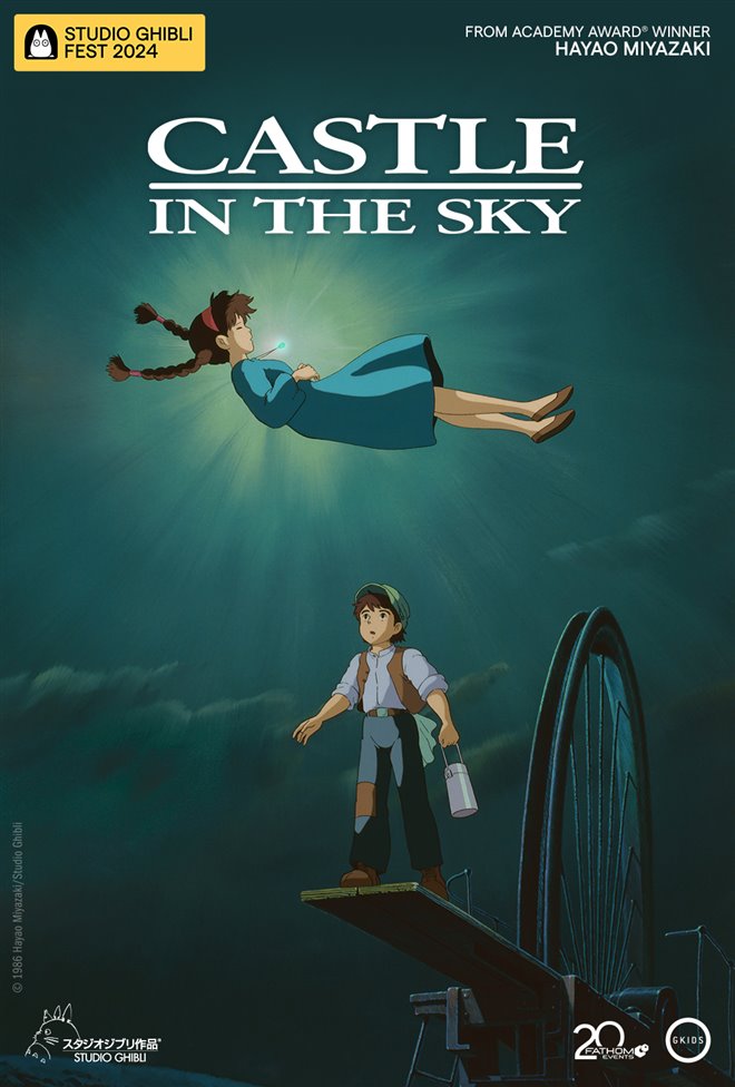 Castle in the Sky - Studio Ghibli Fest 2024 Large Poster