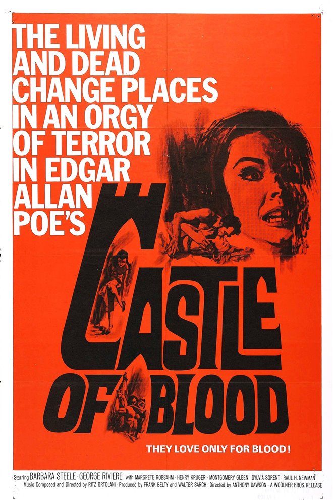 Castle of Blood (Danza macabra) Large Poster