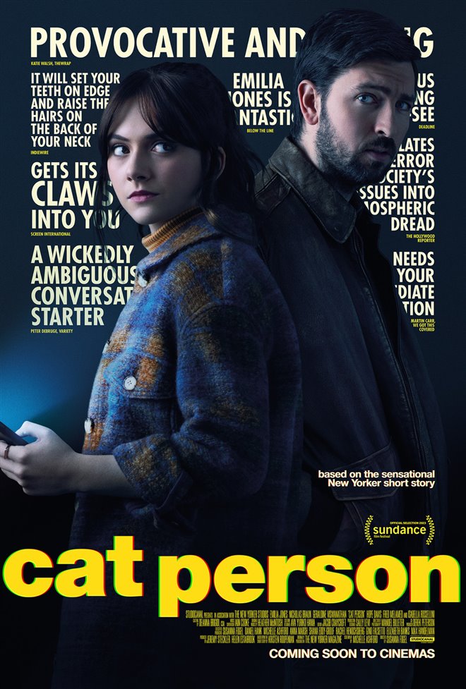 Cat Person Large Poster