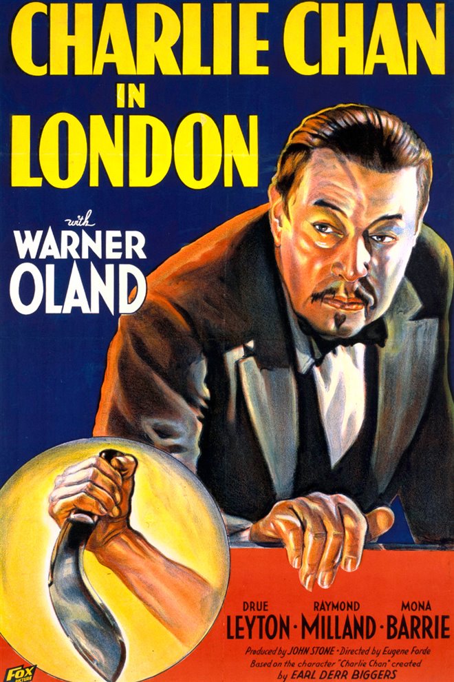 Charlie Chan in London (1934) Large Poster