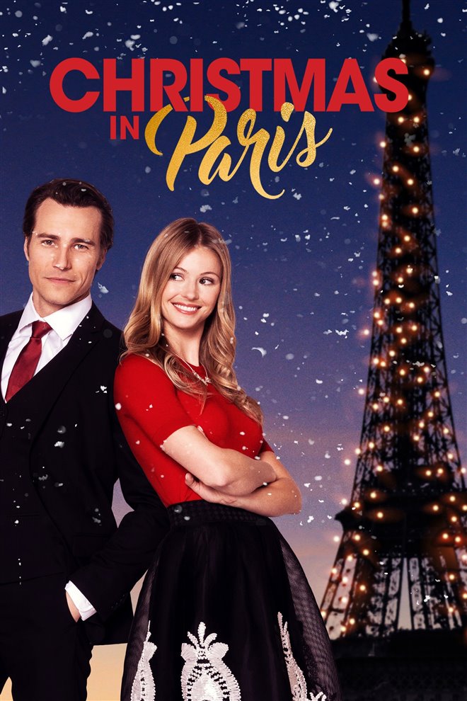 Christmas in Paris Large Poster