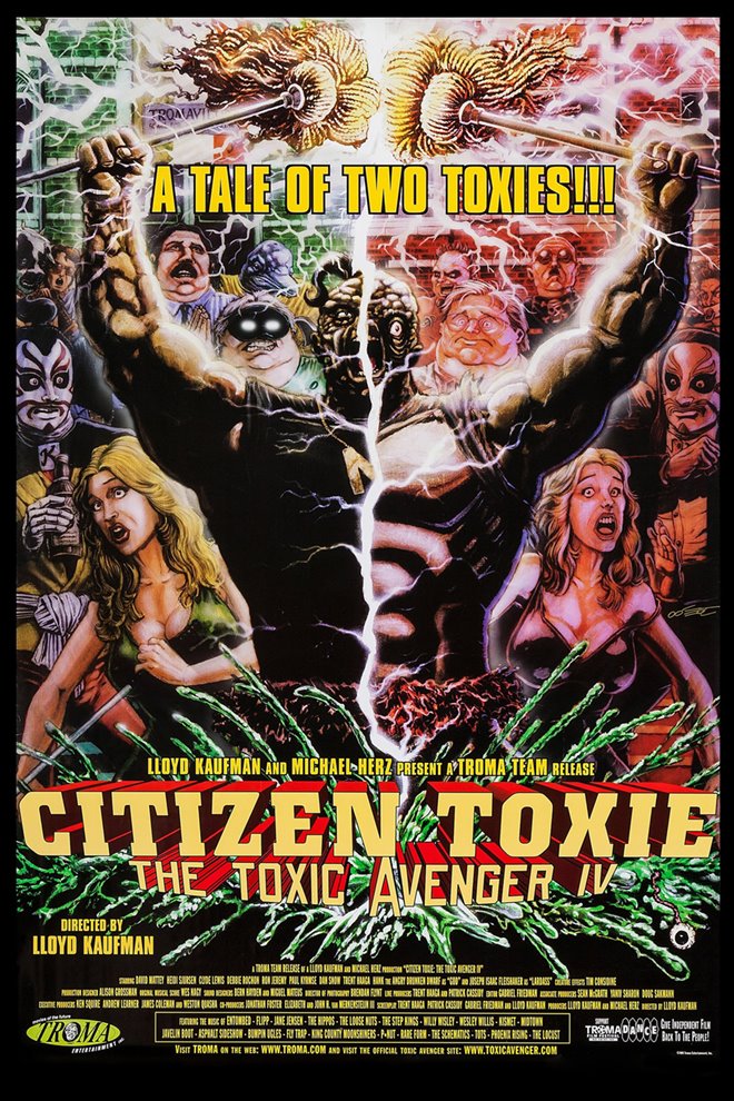 Citizen Toxie: The Toxic Avenger IV Large Poster