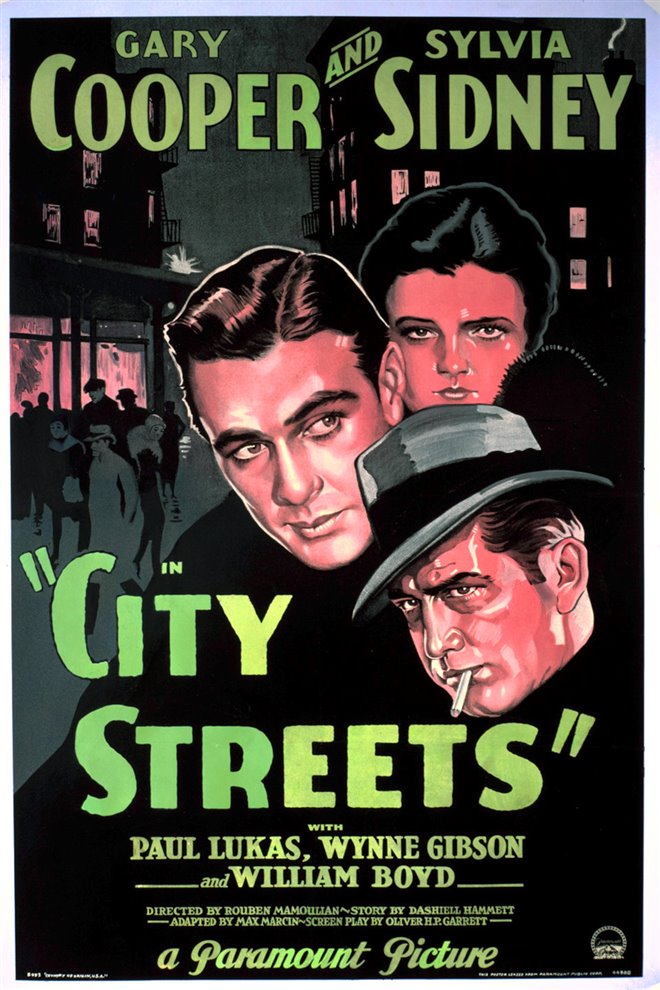City Streets Large Poster