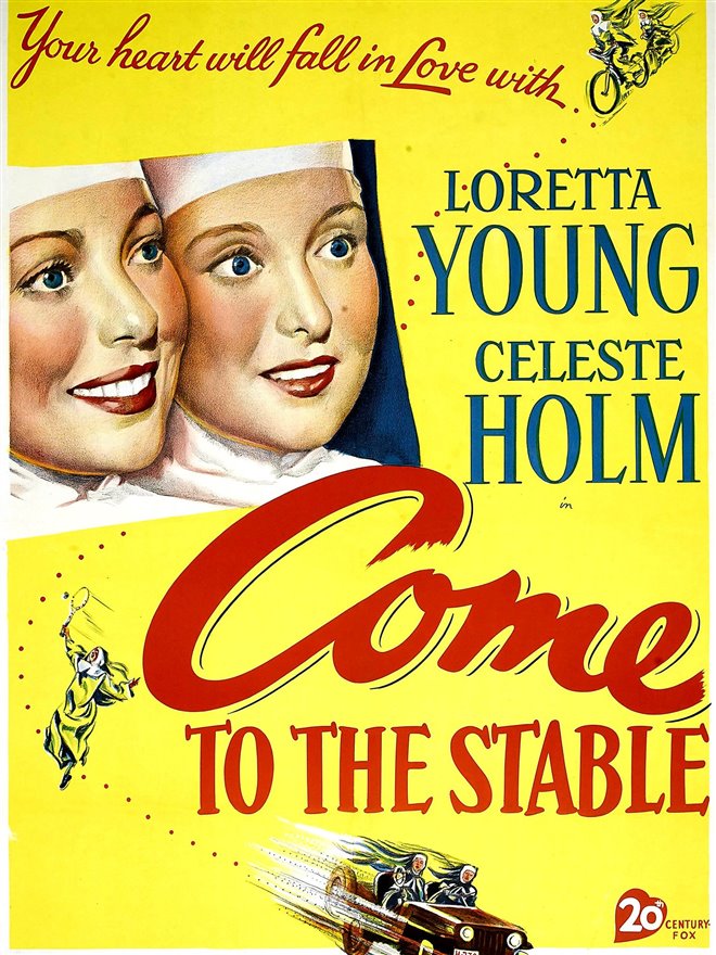 Come to the Stable Large Poster