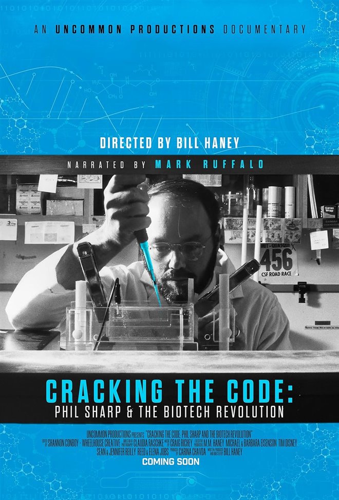 Cracking the Code: Phil Sharp and the Biotech Revolution Large Poster