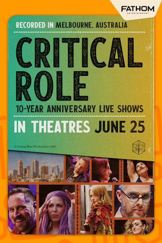 Critical Role Live: Melbourne, Australia Large Poster