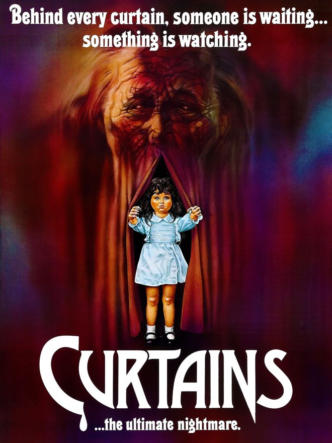 Curtains Large Poster