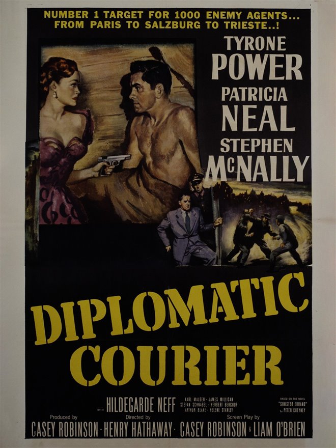 Diplomatic Courier Large Poster