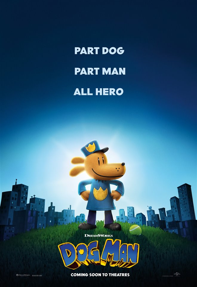 Dog Man Large Poster