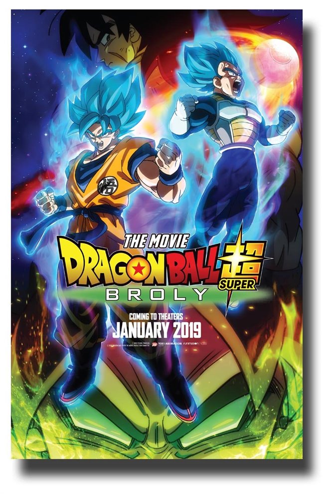 Dragon Ball Super: Broly movie large poster.