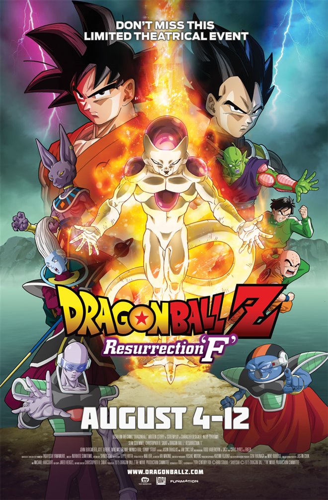 Dragon Ball Z: Resurrection 'F' Large Poster
