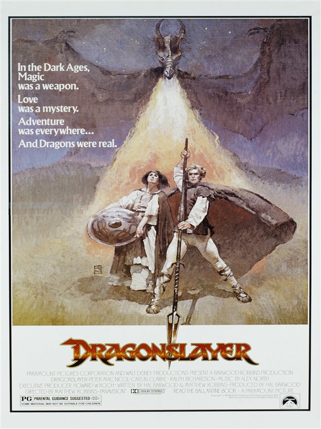 Dragonslayer Large Poster