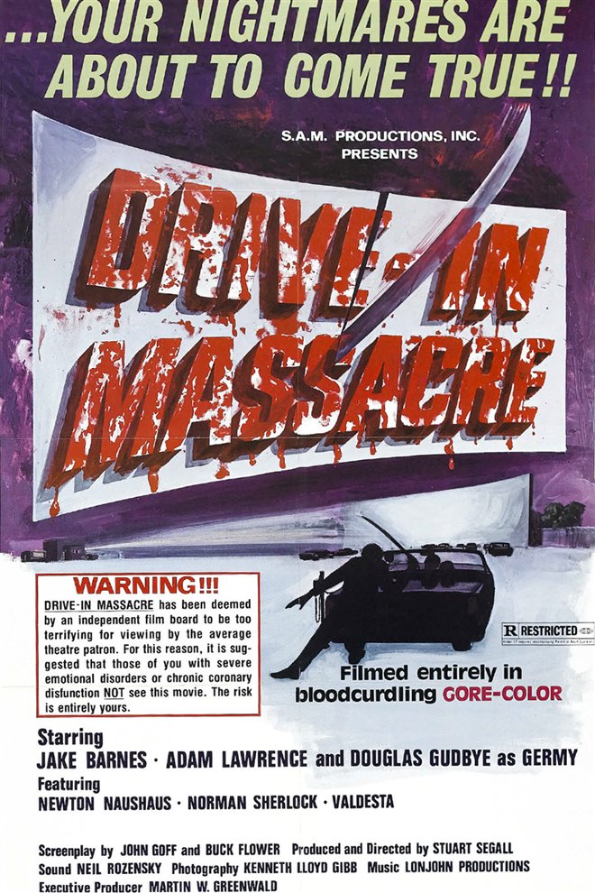 Drive-In Massacre Large Poster