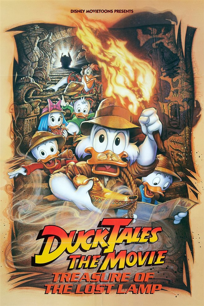 DuckTales, the Movie: Treasure of the Lost Lamp Large Poster