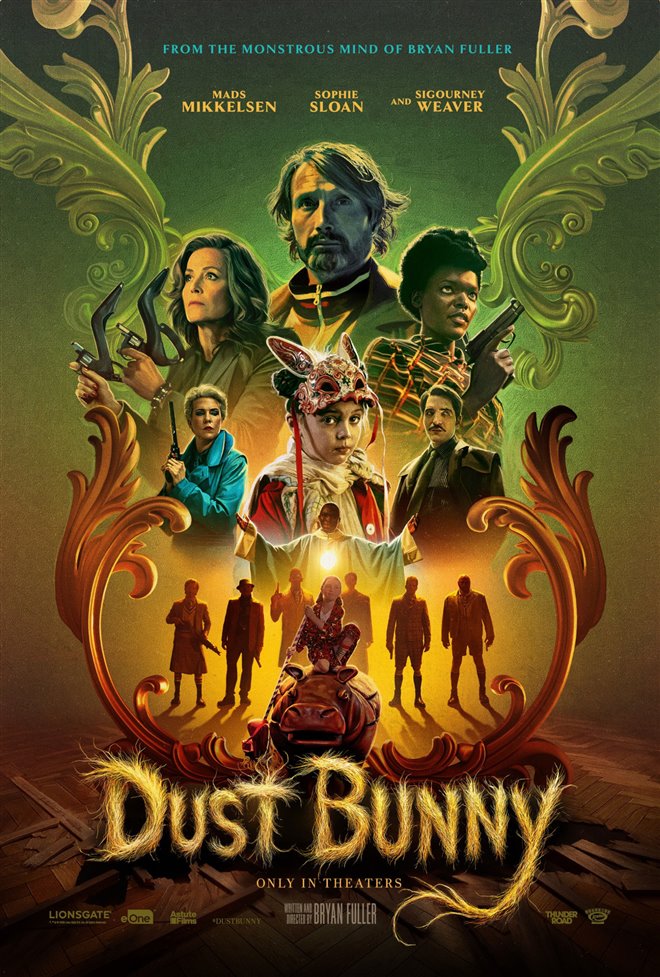 Dust Bunny Large Poster