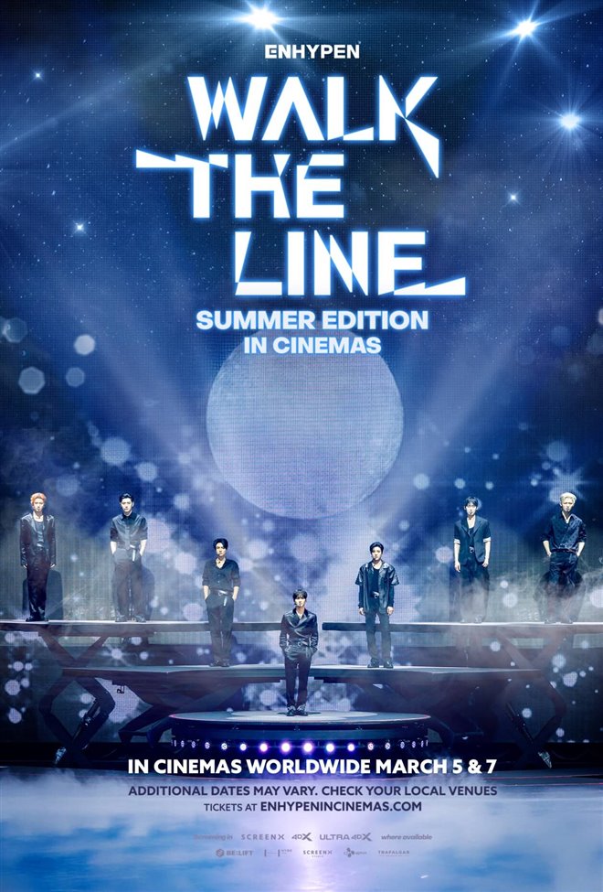 ENHYPEN WORLD TOUR ‘WALK THE LINE’ IN JAPAN – SUMMER EDITION Large Poster