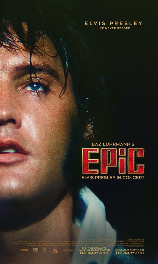 EPiC: Elvis Presley in Concert Large Poster
