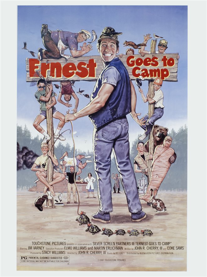 Ernest Goes to Camp Large Poster