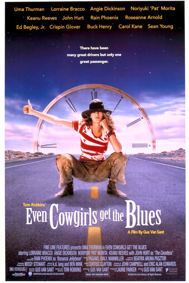 Even Cowgirls Get the Blues Large Poster