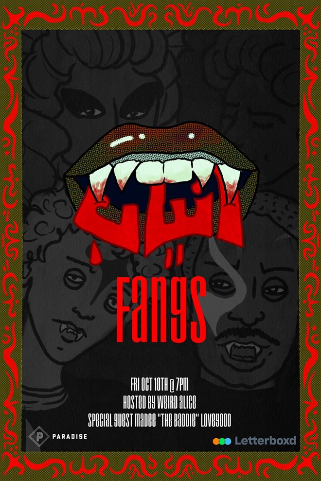 Fangs Large Poster