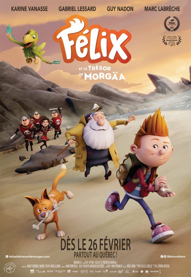 Félix et le trésor de Morgäa Large Poster