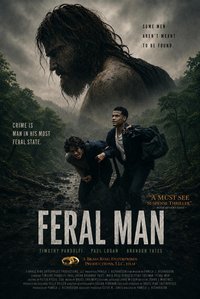 Feral Man Large Poster