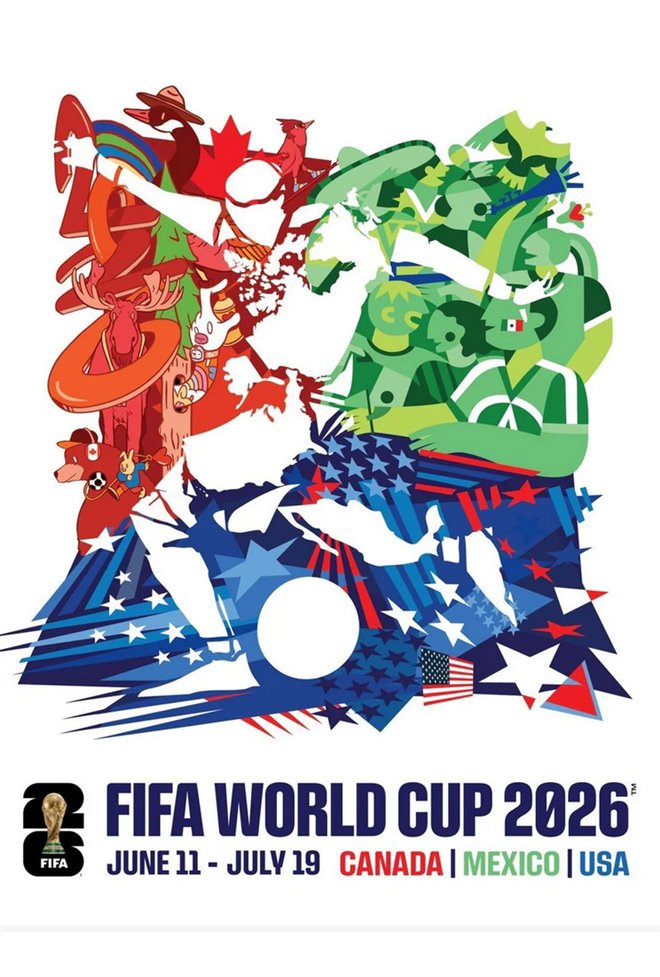 FIFA 2026: URUGUAY VS. SPAIN Large Poster