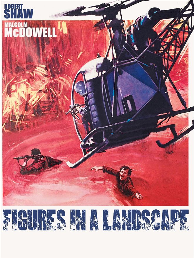 Figures in a Landscape Large Poster